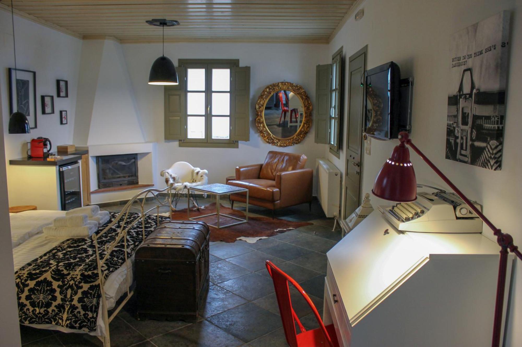 Oikies Art Rooms Ángistron Esterno foto